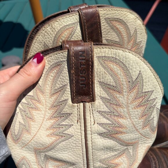 Justin Work Boots Superintendent Steel Toe Brown WK4661 Western Men's 10.5 D - Picture 2 of 8